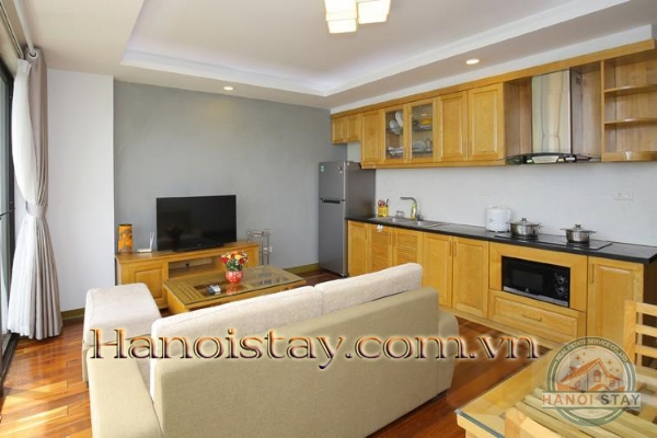 *Spectacular One Bedroom Apartment Rental in Truc Bach Area, Ba Dinh* 4