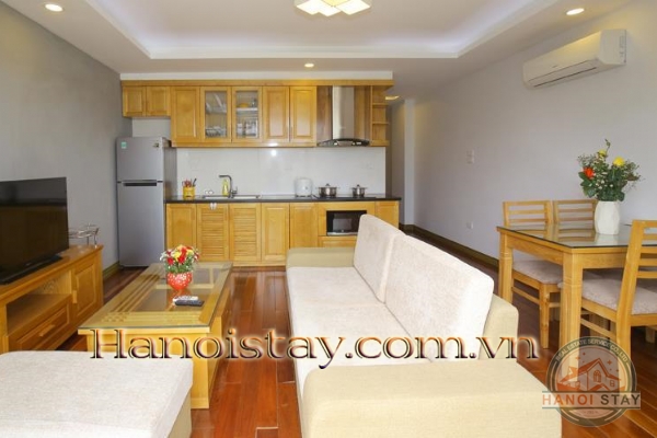 *Spectacular One Bedroom Apartment Rental in Truc Bach Area, Ba Dinh* 6