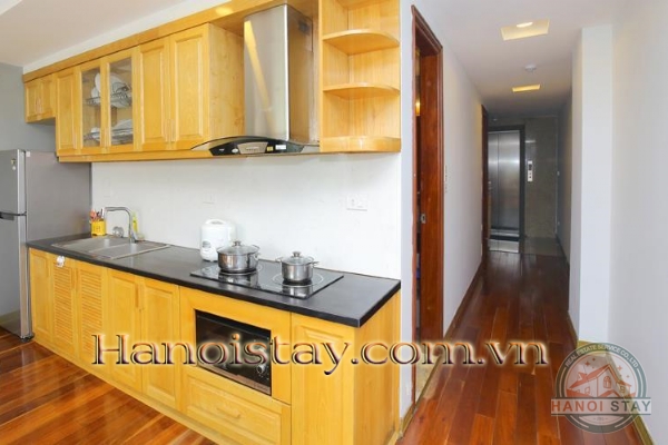 *Spectacular One Bedroom Apartment Rental in Truc Bach Area, Ba Dinh* 11