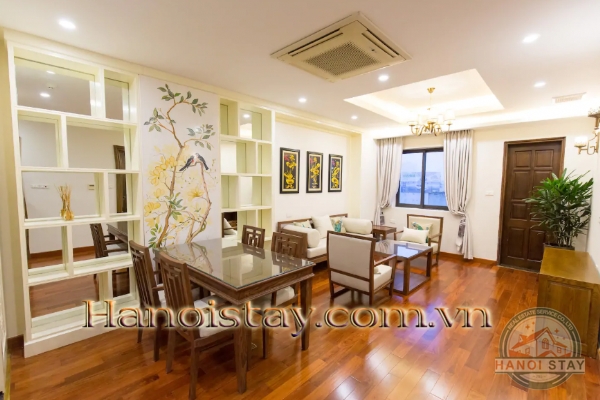 *Spectacular One Bedroom Serviced Apartment Rental in Tran Quoc Toan Str, Hoan Kiem* 1