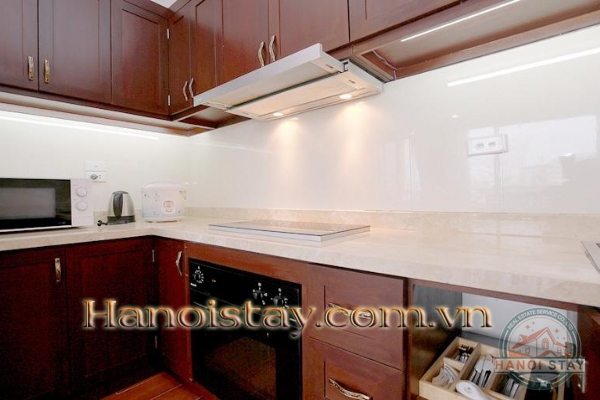 *Spectacular Open View Three Bedroom Apartment Rental in To ngoc Van street, Tay Ho* 4