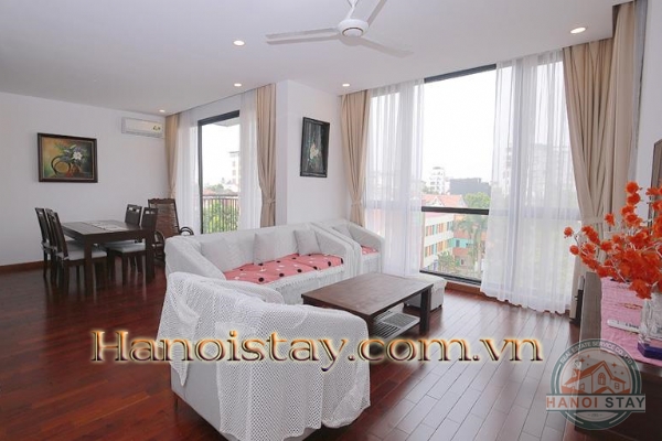 *Spectacular Open View Three Bedroom Apartment Rental in To ngoc Van street, Tay Ho* 7