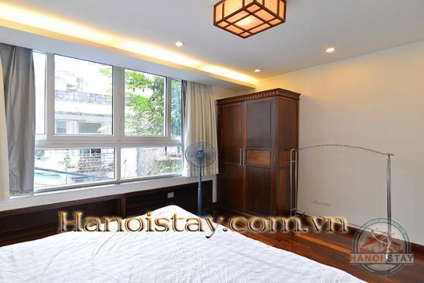 Spectacular serviced apartment for rent in Truc Bach Area, Lake View, Great Location 7
