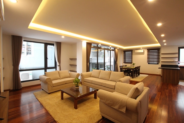 Beautiful Lake View Three bedroom Apartment Rental in Golden West Lake Hanoi 