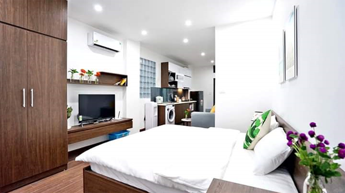 *Standard Studio Apartment Rental in Xuan Dieu Street, Tay Ho* 6