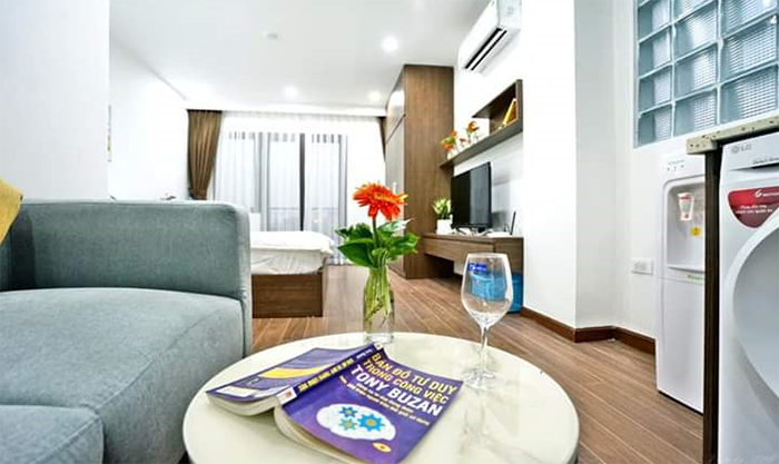 *Standard Studio Apartment Rental in Xuan Dieu Street, Tay Ho* 9