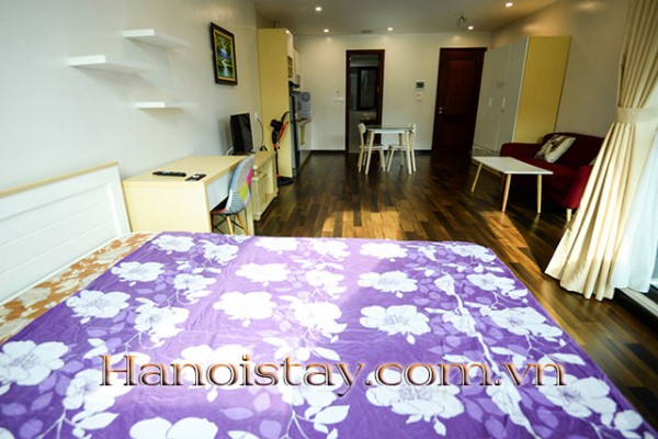 Studio Rental in Lac Long Quan Street @ Cozy Accommodation Near West Lake 9