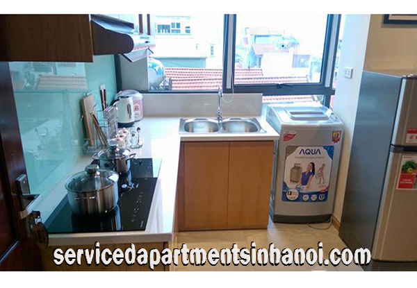 Studio Type Apartment for rent in Lieu Giai Str, Ba Dinh, Well designed 4