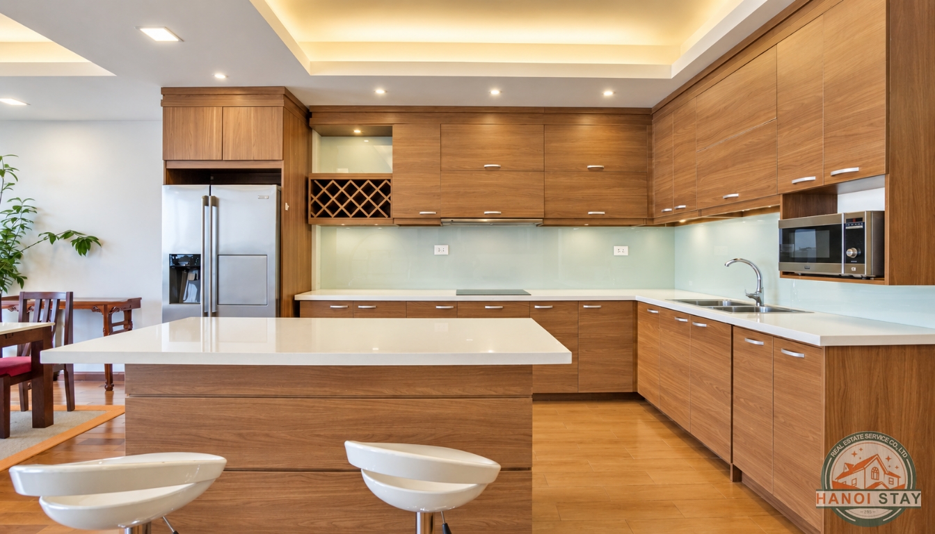 Stunning 2 Bedroom Lake View Apartment on Xuan Dieu Street, Tay Ho, Hanoi 2