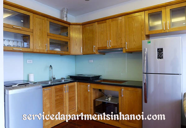 Stunning fully furnished serviced apartment is situated on Xuan Dieu 3