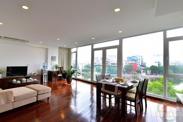 Stunning Lake View 2BR Apartment for Rent in Truc Bach, Ba Dinh 1