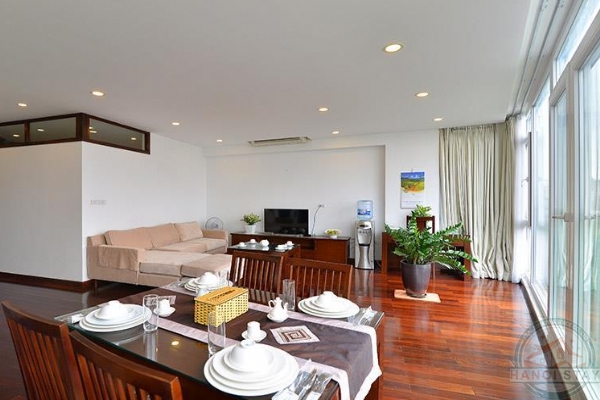 Stunning Lake View 2BR Apartment for Rent in Truc Bach, Ba Dinh 2