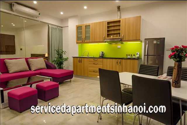 Stunning Lake View One Bedroom Apartment Rental in Truc Bach Area, Ba Dinh 4