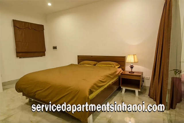 Stunning Lake View One Bedroom Apartment Rental in Truc Bach Area, Ba Dinh 9