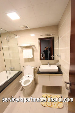 Stunning Modern Two Bedroom Apartment for rent near Lotte Center, Kim Ma Street 11