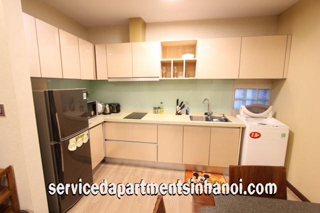 Stunning Modern Two Bedroom Apartment for rent near Lotte Center, Kim Ma Street 3
