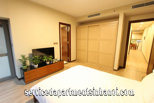 Stunning Modern Two Bedroom Apartment for rent near Lotte Center, Kim Ma Street 7