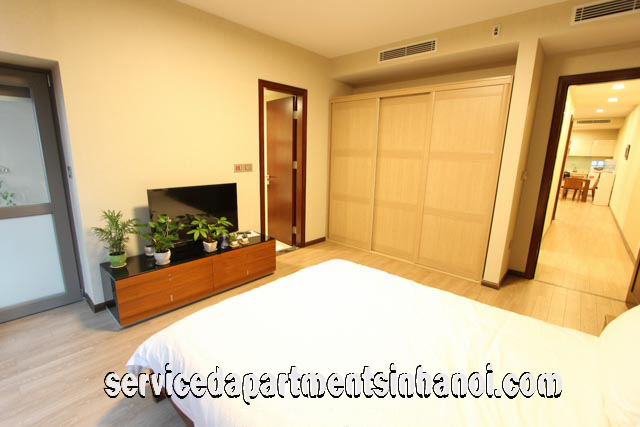 Stunning Modern Two Bedroom Apartment for rent near Lotte Center, Kim Ma Street 9
