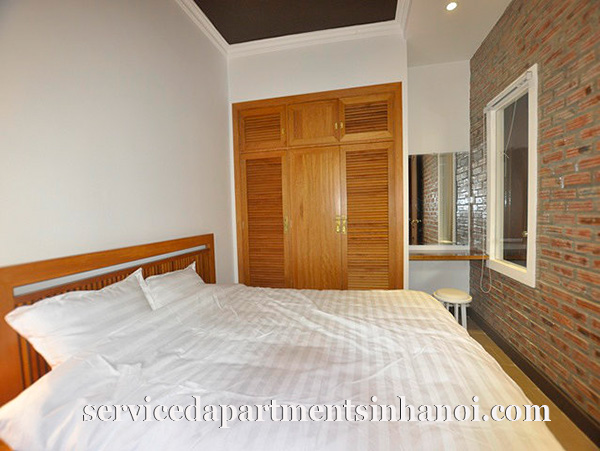 Stunning rental serviced apartment for rent in Tay Ho, one bed, full of light 4