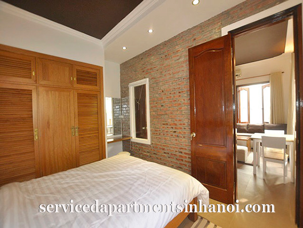 Stunning rental serviced apartment for rent in Tay Ho, one bed, full of light 6