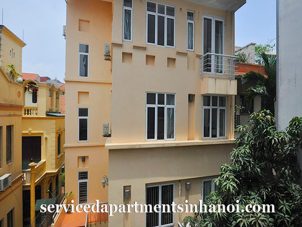 Stunning rental serviced apartment for rent in Tay Ho, one bed, full of light 9