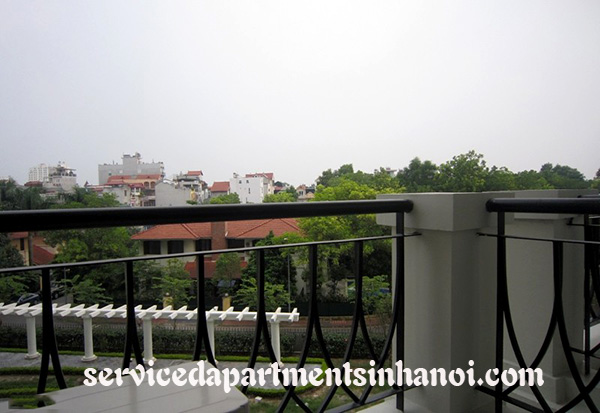 Stunning serviced apartment for rent in Dang Thai Mai, Tay Ho with high class furniture 1