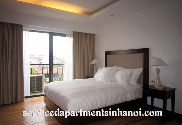 Stunning serviced apartment for rent in Dang Thai Mai, Tay Ho with high class furniture 6