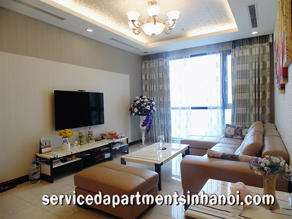 Stunning Three bedroom apartment for rent in R3, Vinhomes Royal City 1