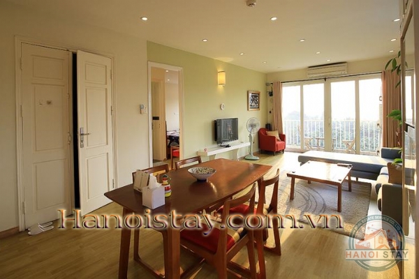 Stunning Three Bedroom Apartment Rental in To Ngoc Van str, Tay Ho 2