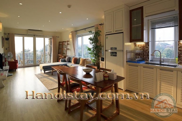 Stunning Three Bedroom Apartment Rental in To Ngoc Van str, Tay Ho 6
