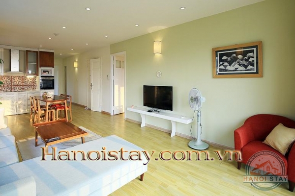 Stunning Three Bedroom Apartment Rental in To Ngoc Van str, Tay Ho 8