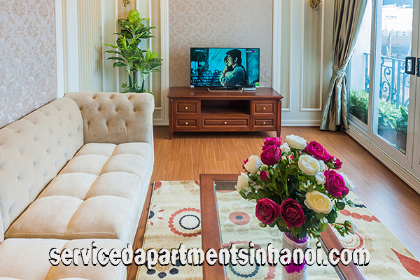 Stunning Two Bedroom Apartment for rent near Hoa Ma Str, Hai Ba Trung district 4