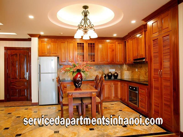 Stunning Two Bedroom Apartment Rental in Nguyen Truong To street, Ba Dinh 2