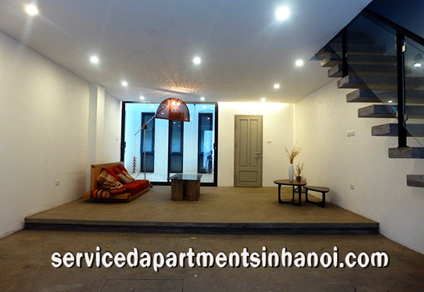 Stylish Three Bed house for rent in Xuan Dieu str, Tay Ho, Nice Equipments 1
