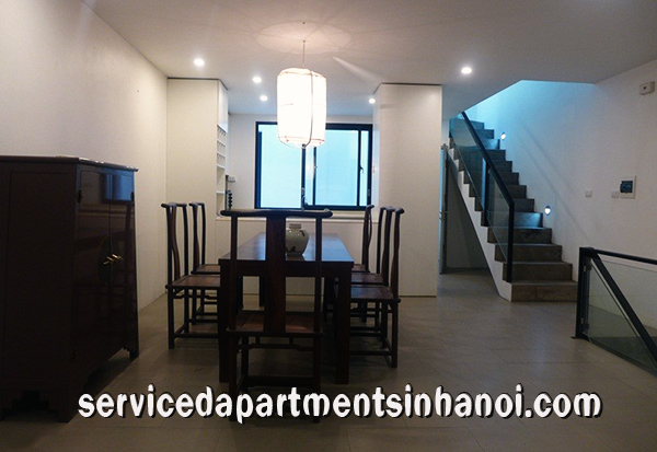 Stylish Three Bed house for rent in Xuan Dieu str, Tay Ho, Nice Equipments 3
