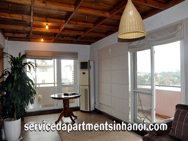 Stylish Two Bedroom Apartment for rent in Yen Phu Area, Tay Ho, Very nice view 10