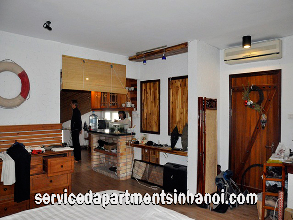 Stylish Two Bedroom Apartment for rent in Yen Phu Area, Tay Ho, Very nice view 3