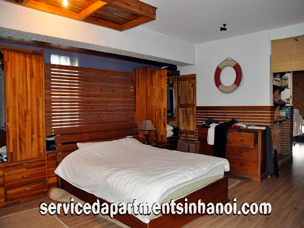 Stylish Two Bedroom Apartment for rent in Yen Phu Area, Tay Ho, Very nice view 7