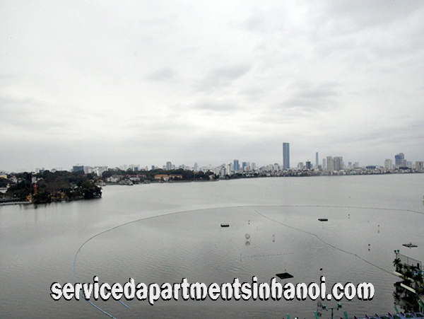 Stylish Two Bedroom Apartment for rent in Yen Phu Area, Tay Ho, Very nice view 9
