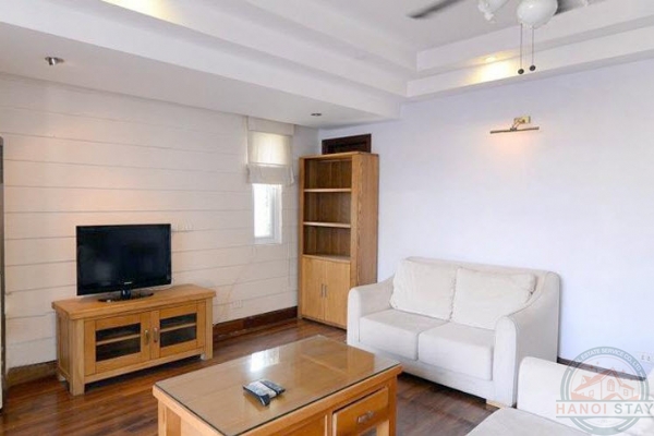 Stylish Two Bedroom Apartment Rental in Yen Phu Area, Tay Ho, Nice Balcony with Beautiful View 4