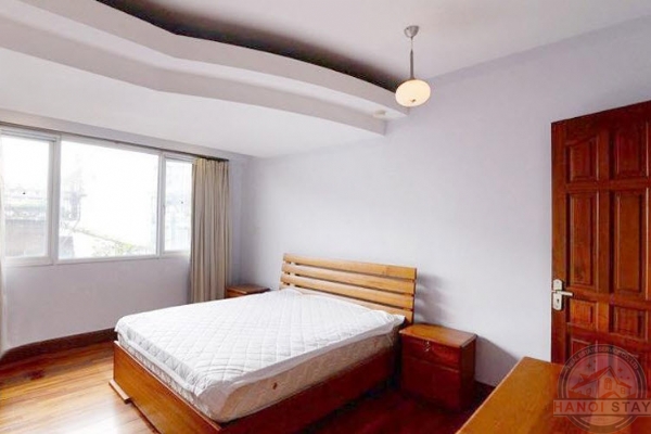 Stylish Two Bedroom Apartment Rental in Yen Phu Area, Tay Ho, Nice Balcony with Beautiful View 10