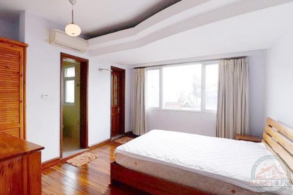 Stylish Two Bedroom Apartment Rental in Yen Phu Area, Tay Ho, Nice Balcony with Beautiful View 11