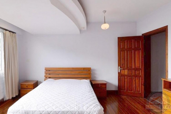 Stylish Two Bedroom Apartment Rental in Yen Phu Area, Tay Ho, Nice Balcony with Beautiful View 12
