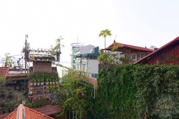 Stylish Two Bedroom Apartment Rental in Yen Phu Area, Tay Ho, Nice Balcony with Beautiful View 14