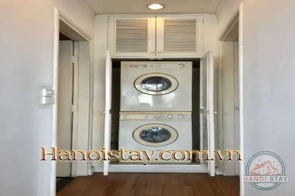Stylist Three apartment Rental in Truc Bach area, Big Building, Lakeview 6