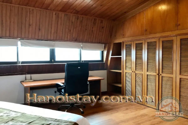 Stylist Three apartment Rental in Truc Bach area, Big Building, Lakeview 17