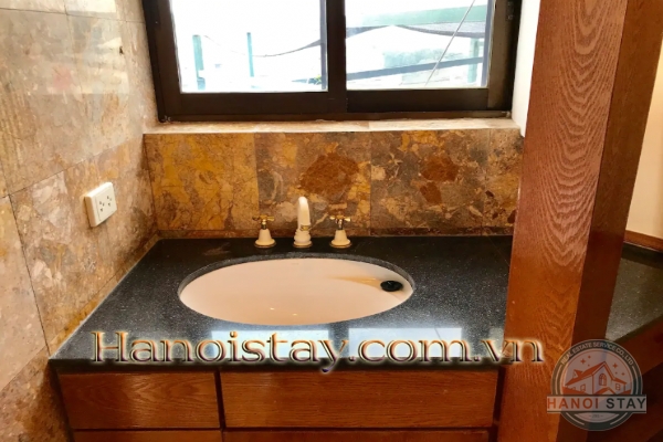 Stylist Three apartment Rental in Truc Bach area, Big Building, Lakeview 26