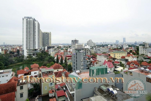 Super Bright 2 Bedroom Apartemnt Rental in To Ngoc Van Street, Tay Ho, Very Nice View 6