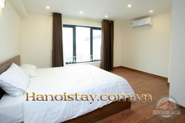 Super Bright 2 Bedroom Apartemnt Rental in To Ngoc Van Street, Tay Ho, Very Nice View 13