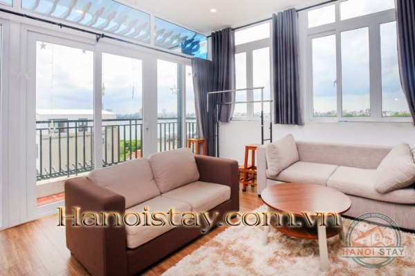 *Super Bright Apartment Rental in Quang Khanh str, Tay Ho, Relaxation Location with Beautiful View* 1